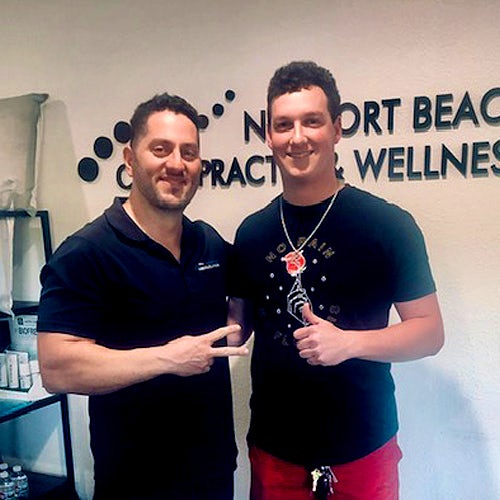 chiropractic sports patient