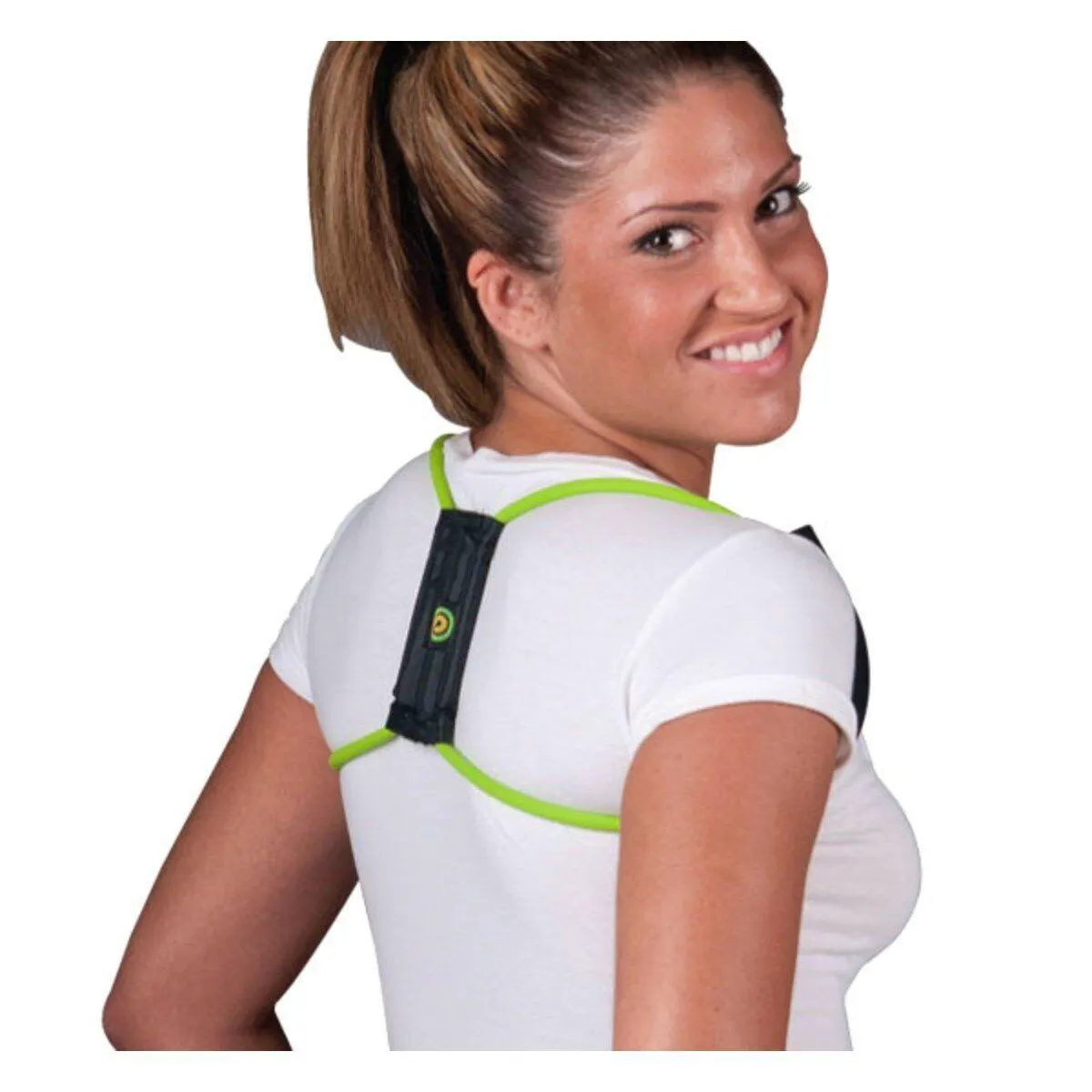 Posture Medic worn across the upper back and shoulders