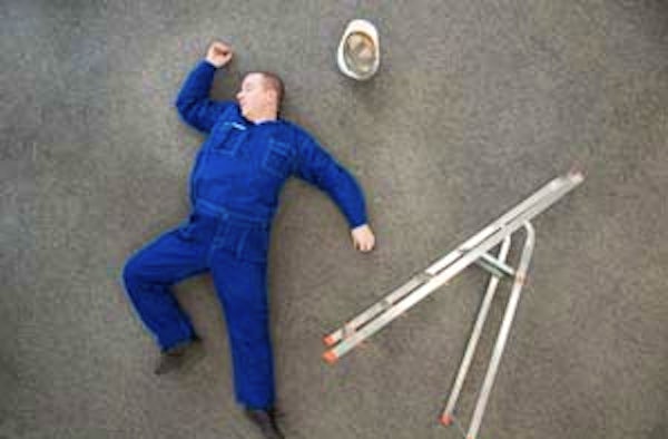 man down