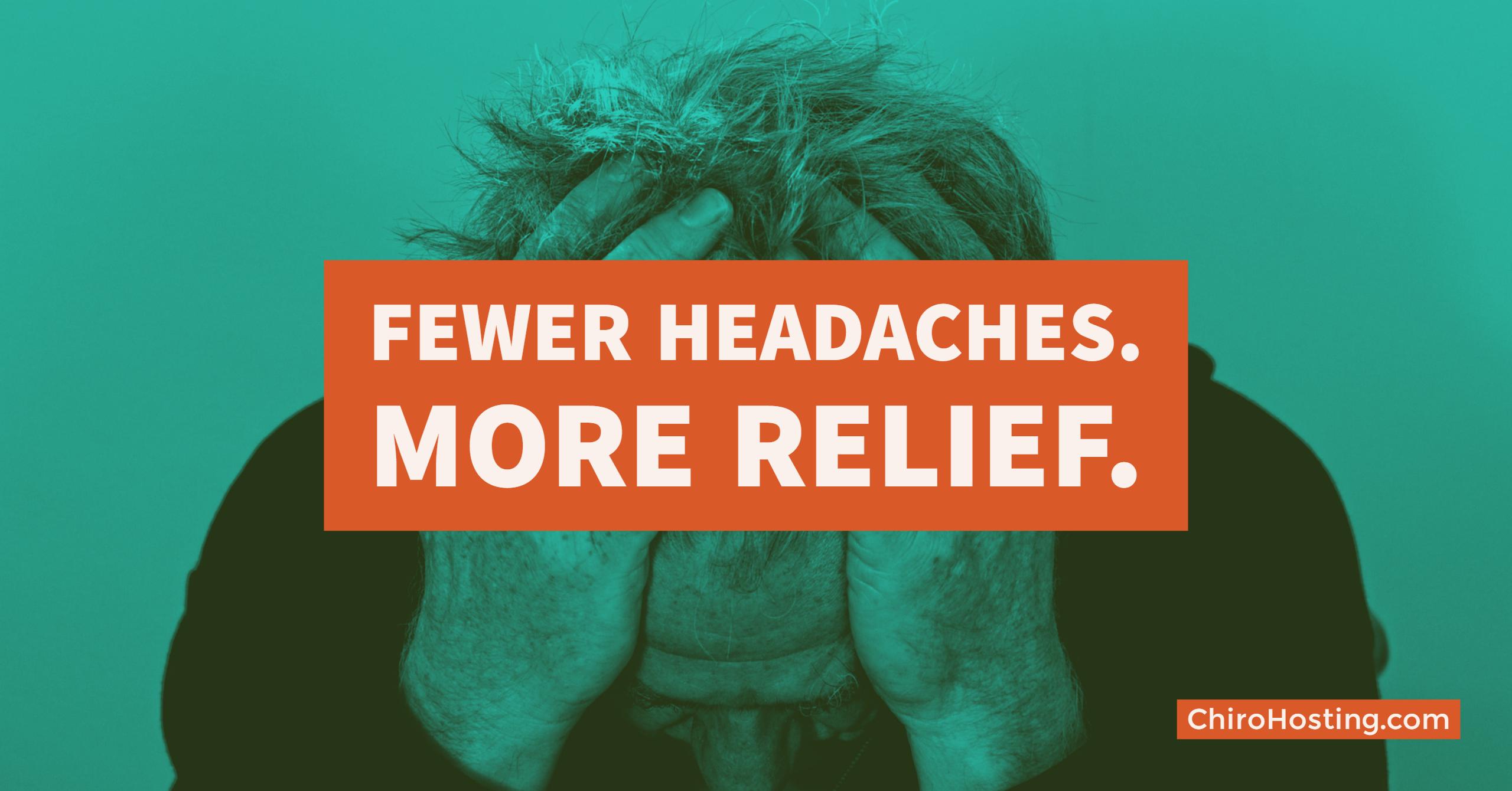 Chiropractic Patients Find More Relief from Headaches