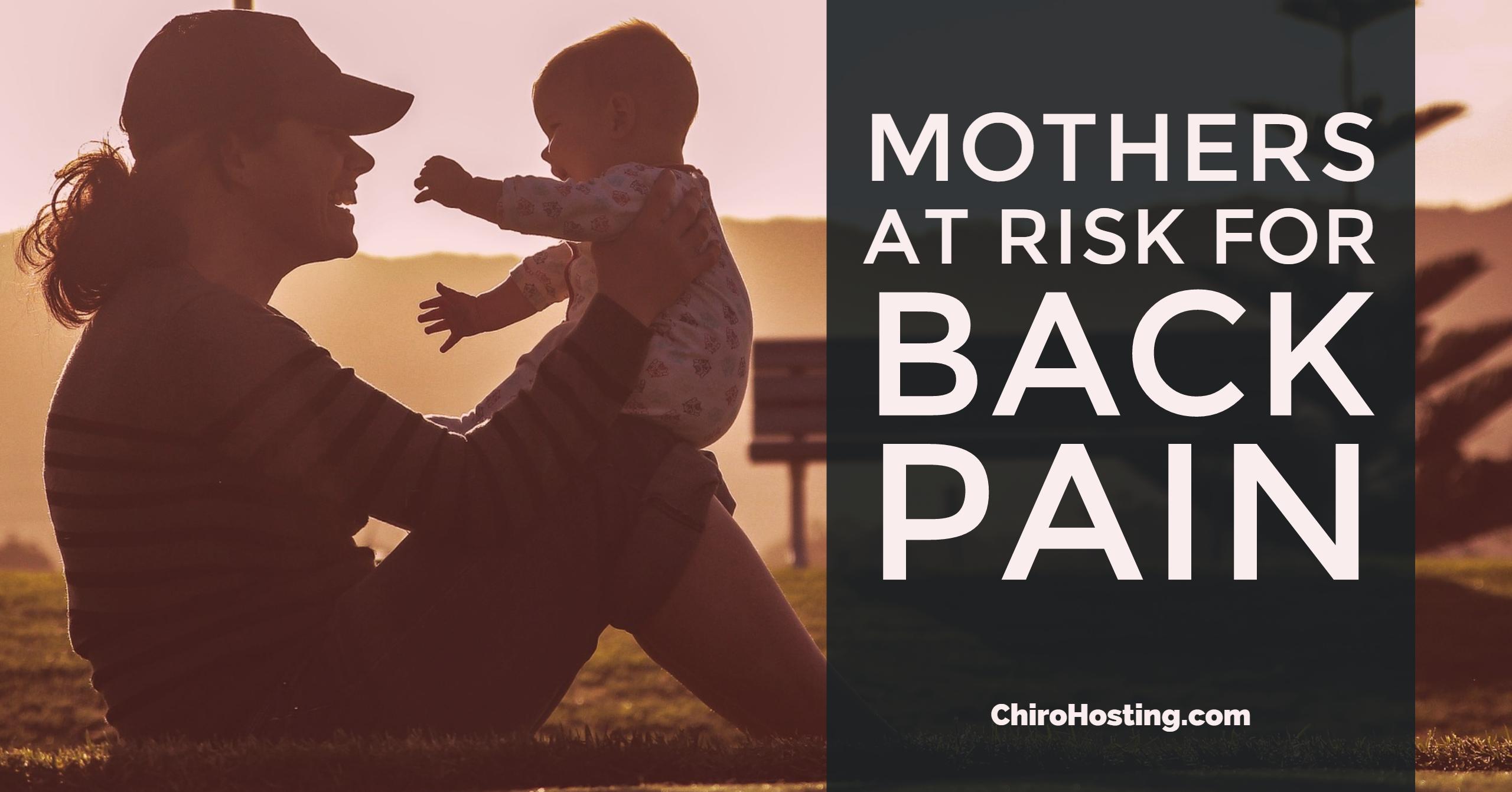 Mothers at Risk for Back Pain