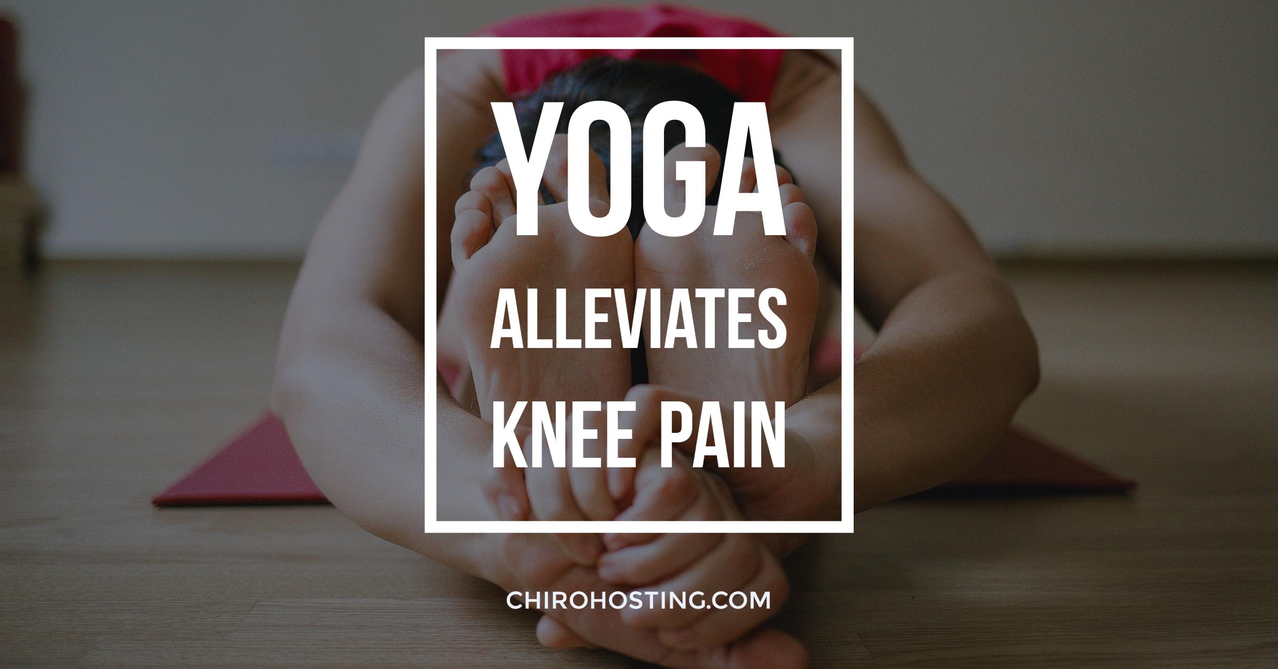 Yoga Alleviates Knee Pain