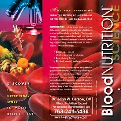 blood pamphlet