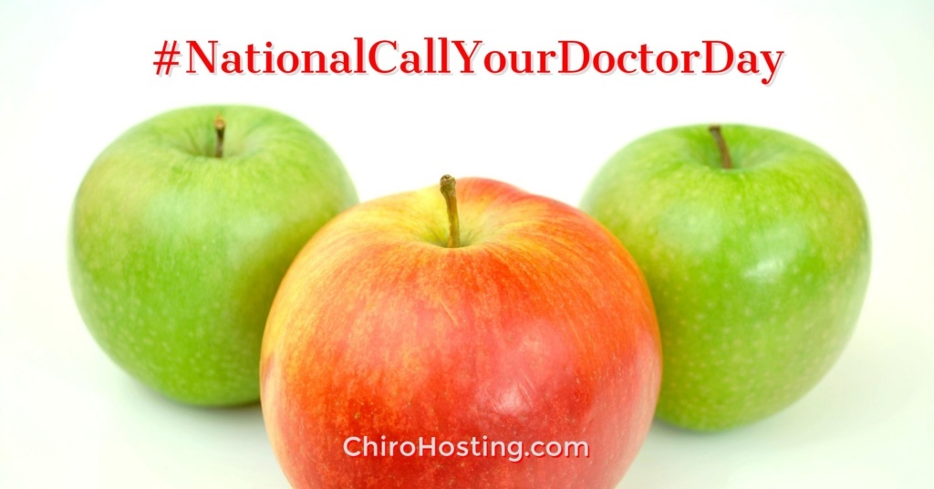 National Call Your Doctor Day - Post to your social media