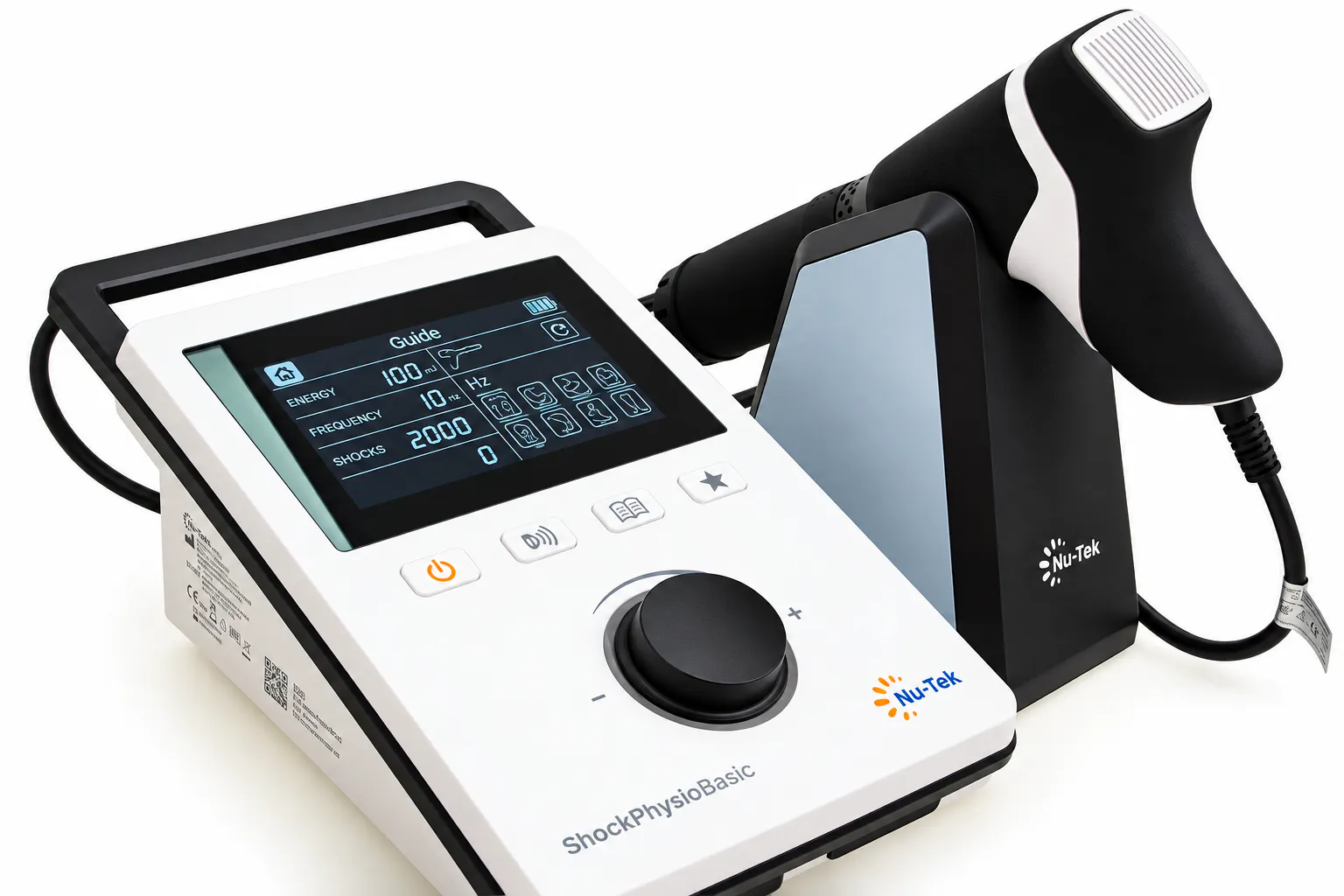 Shockwave therapy device used at Lakeside Chiropractic
