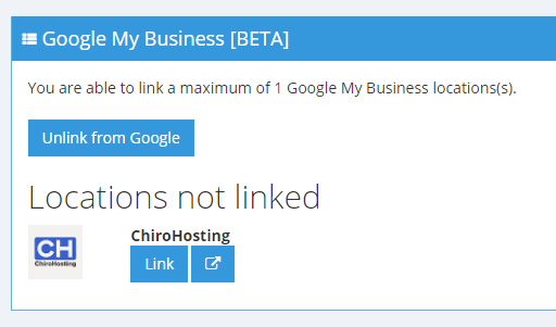 ChiroHosting-Client_Area-Manage_Automated_Social_Media-Google_My_Business_Link-Screenshot