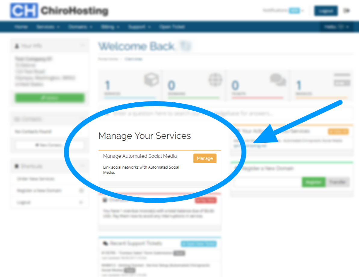 ChiroHosting-Client_Area-Manage_Automated_Social_Media-Screenshot-1
