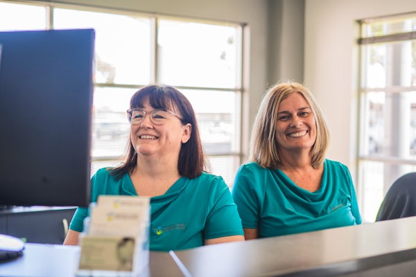 chiropractic office team