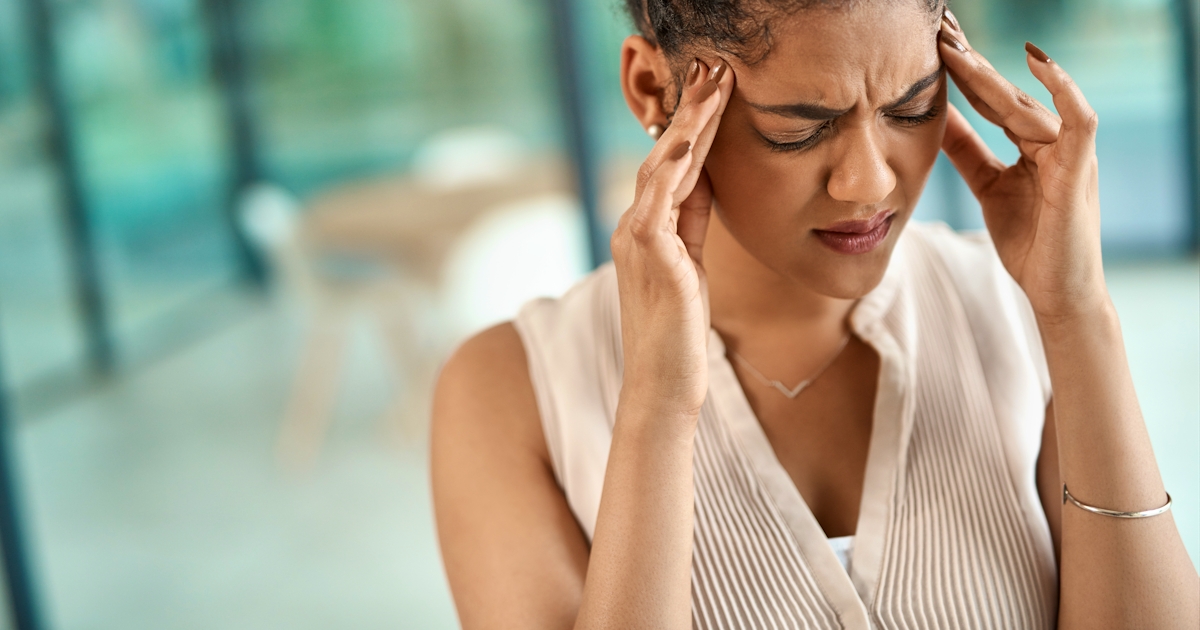 Killer migraine courtesy of major work stress