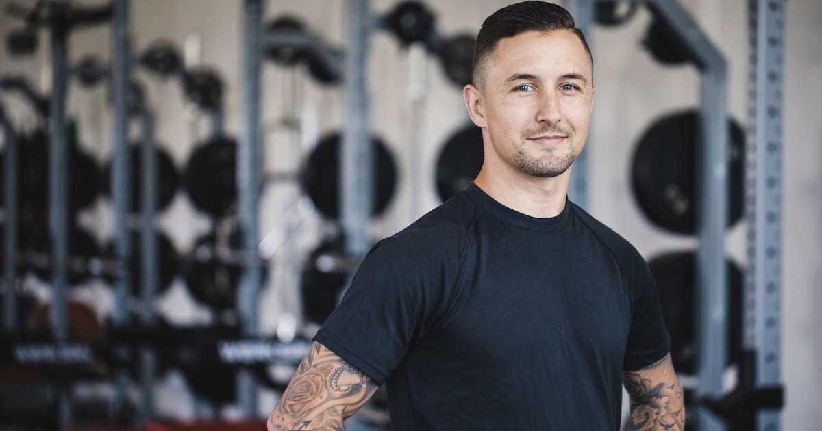 Portrait of a Personal Trainer in the Gym