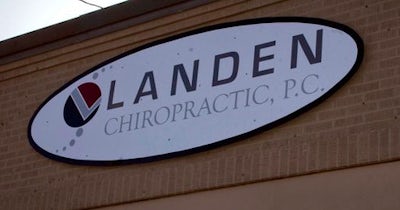 Landen Chiropractic - Exterior Signage