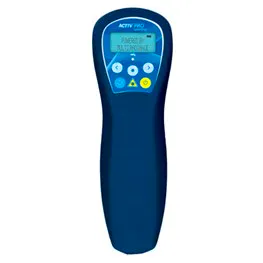MR5 ACTIV PRO LaserStim handheld cold laser therapy device featuring an LCD screen and control buttons