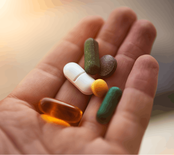 prepared to take my nutritional supplements