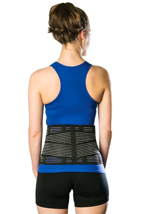 Allegro Ortho Light Back Support worn on lower back