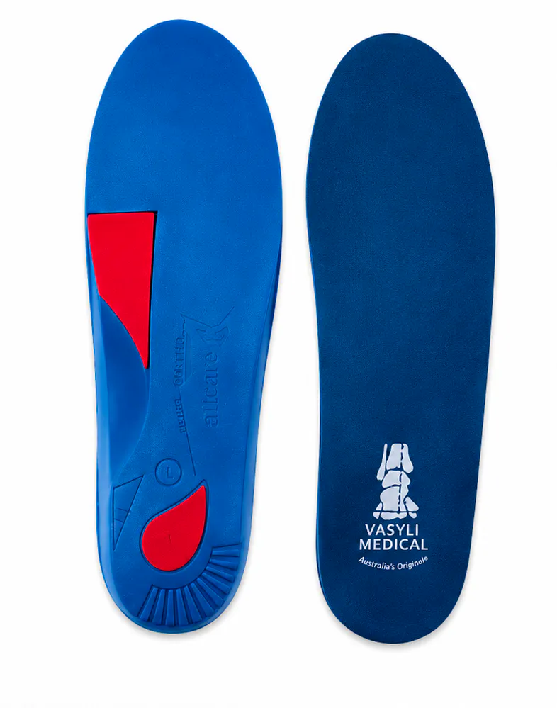 Vasyli Medical Custom Full Length Orthotic Blue product pair