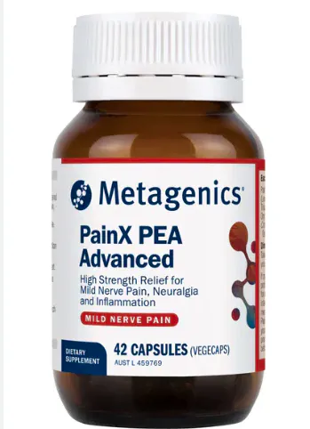 Metagenics PainX PEA Advanced 42 capsules bottle