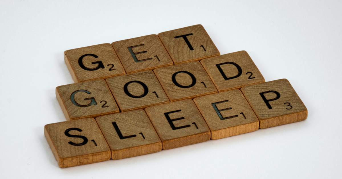 get good sleep