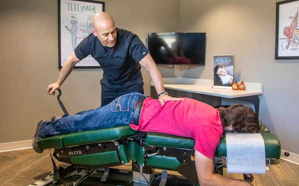 chiropractic adjustment