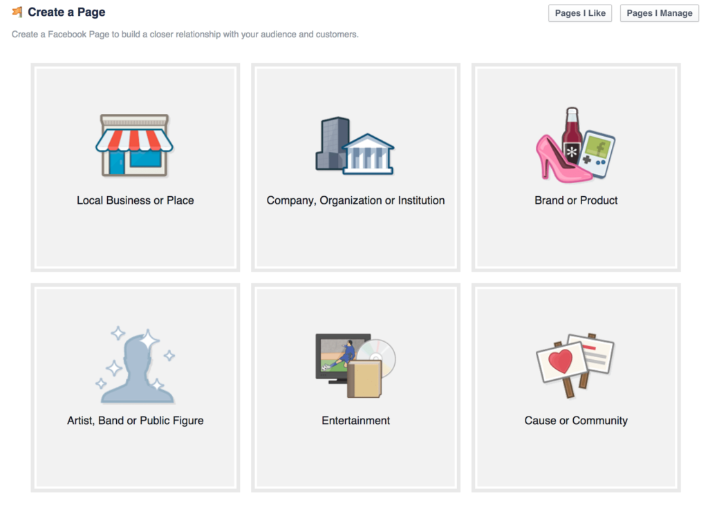 Facebook Business Setup Create a Page