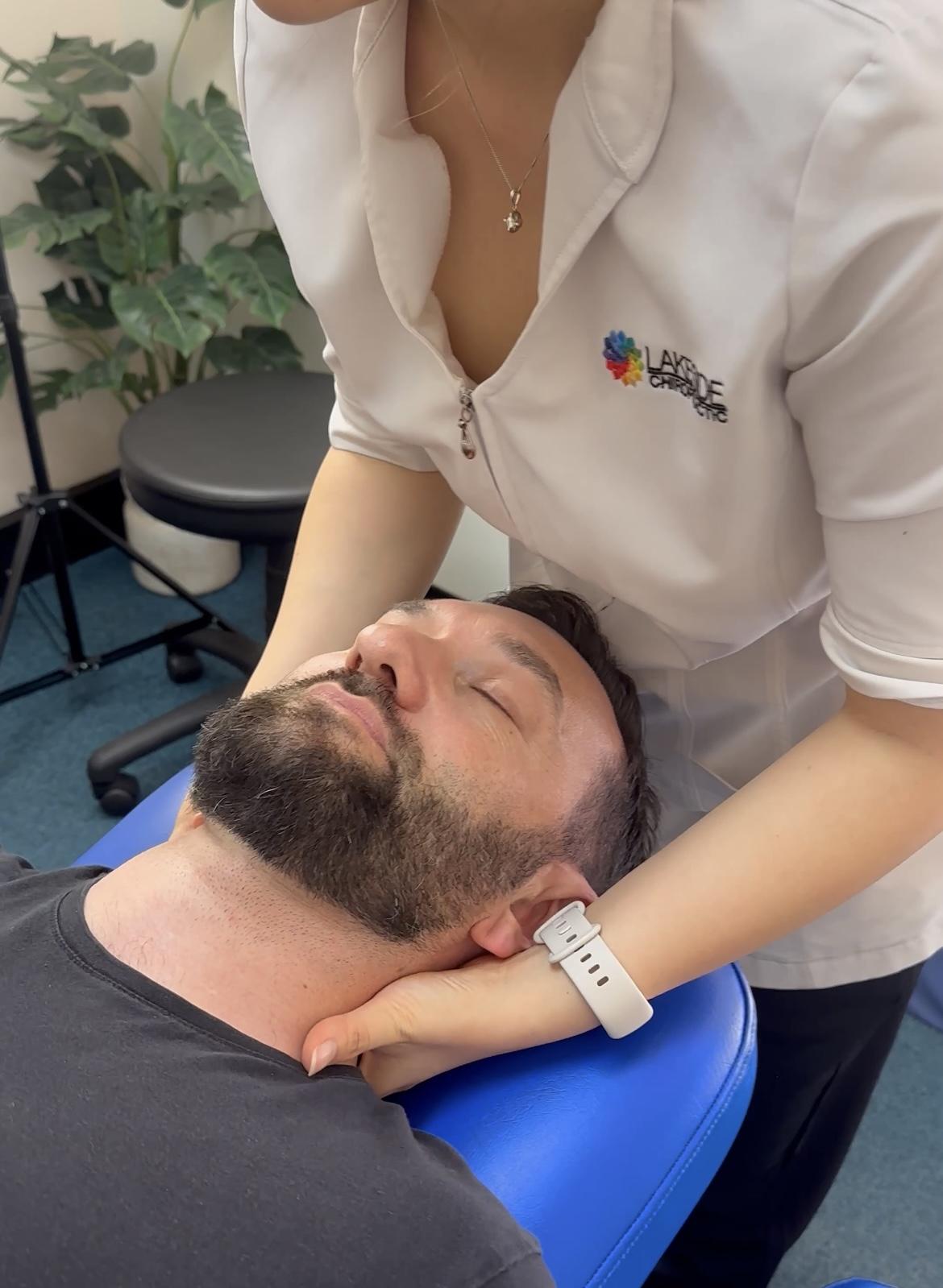 Chiropractic adjustment