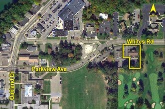 street view map of the area where rowley chiropractic clinic pllc is located with highlights of nearby streets and location making it easier to identify where the building is