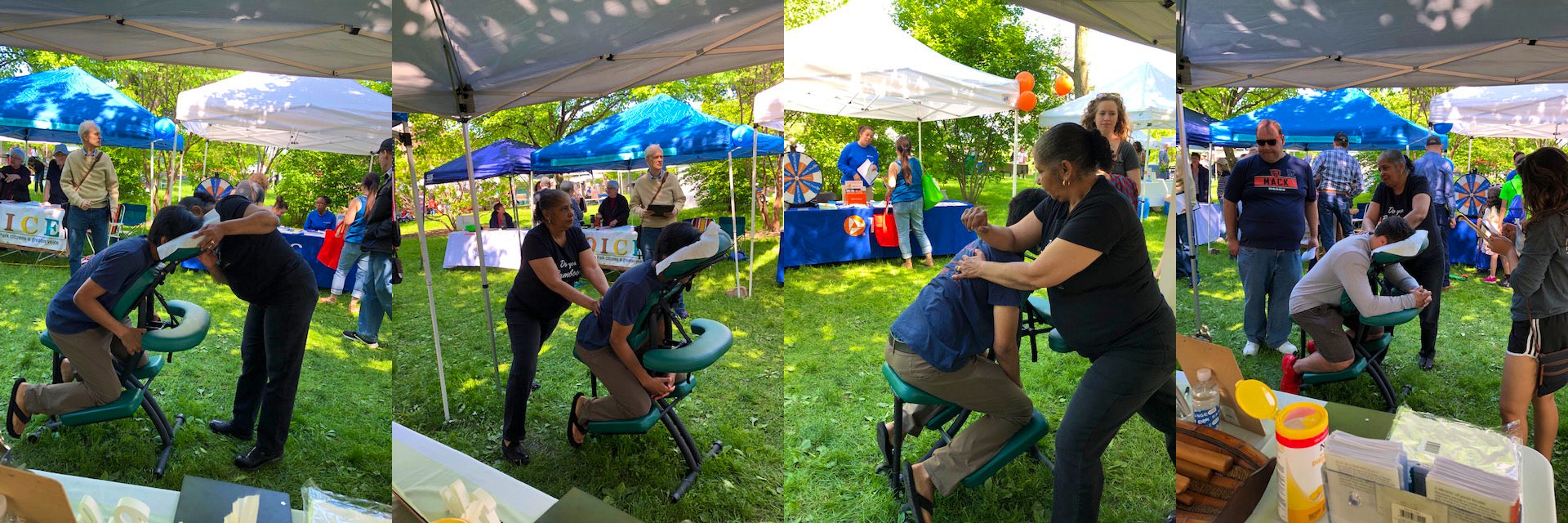 massage corporate events