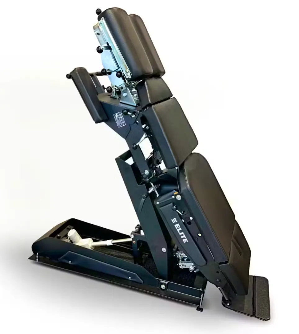 Portable tri-fold chiropractic adjusting table with adjustable headpiece